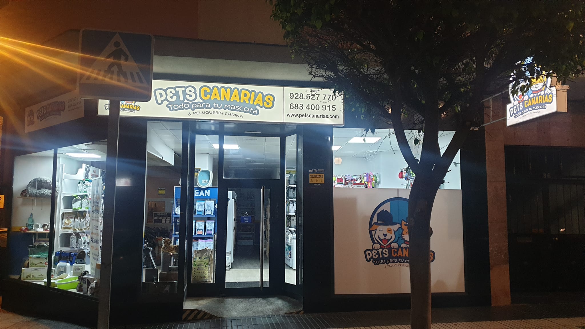 ¿Dónde hay una tienda de animales en Las Palmas?
